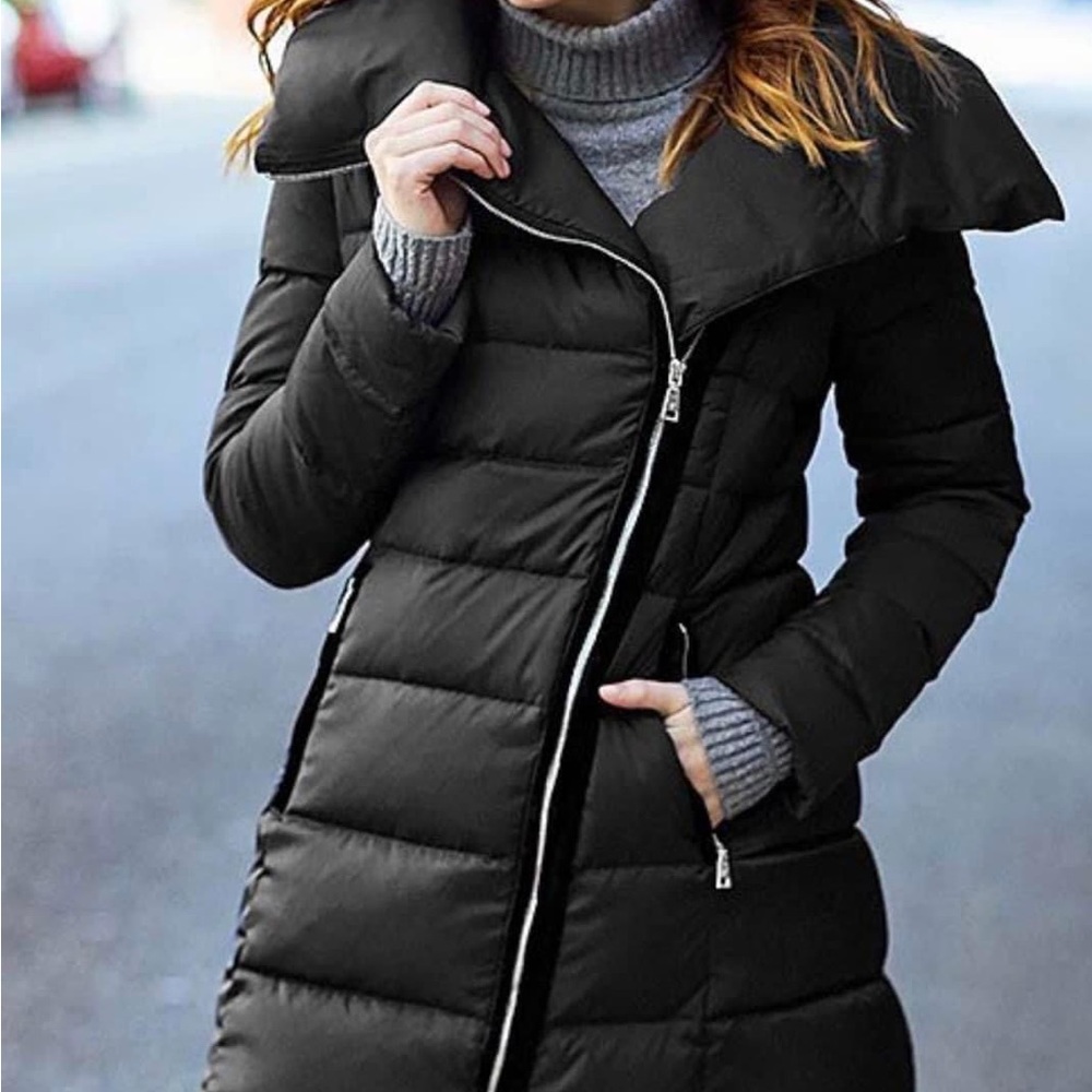 Tahari new with tags black winter coat